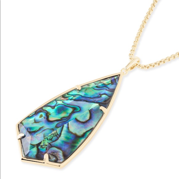 NWT Kendra Scott Abalone Carole Necklace - Picture 2 of 6